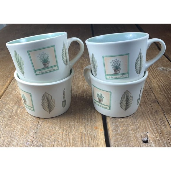 Set Di Stoviglie Pfaltzgraff Hensley Green 12 Pezzi | Gres Con Smalto Reattivo Verde | Servizio Per 4 Persone | Microonde E Lavastoviglie